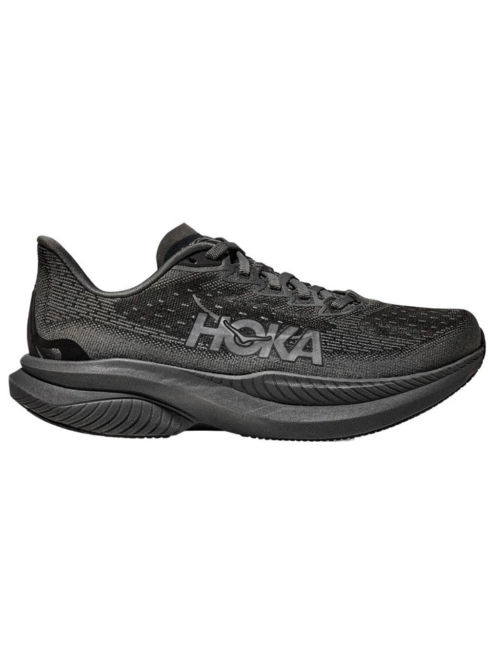Hoka Women’s Mach 6 Running Shoe - Black/Grey